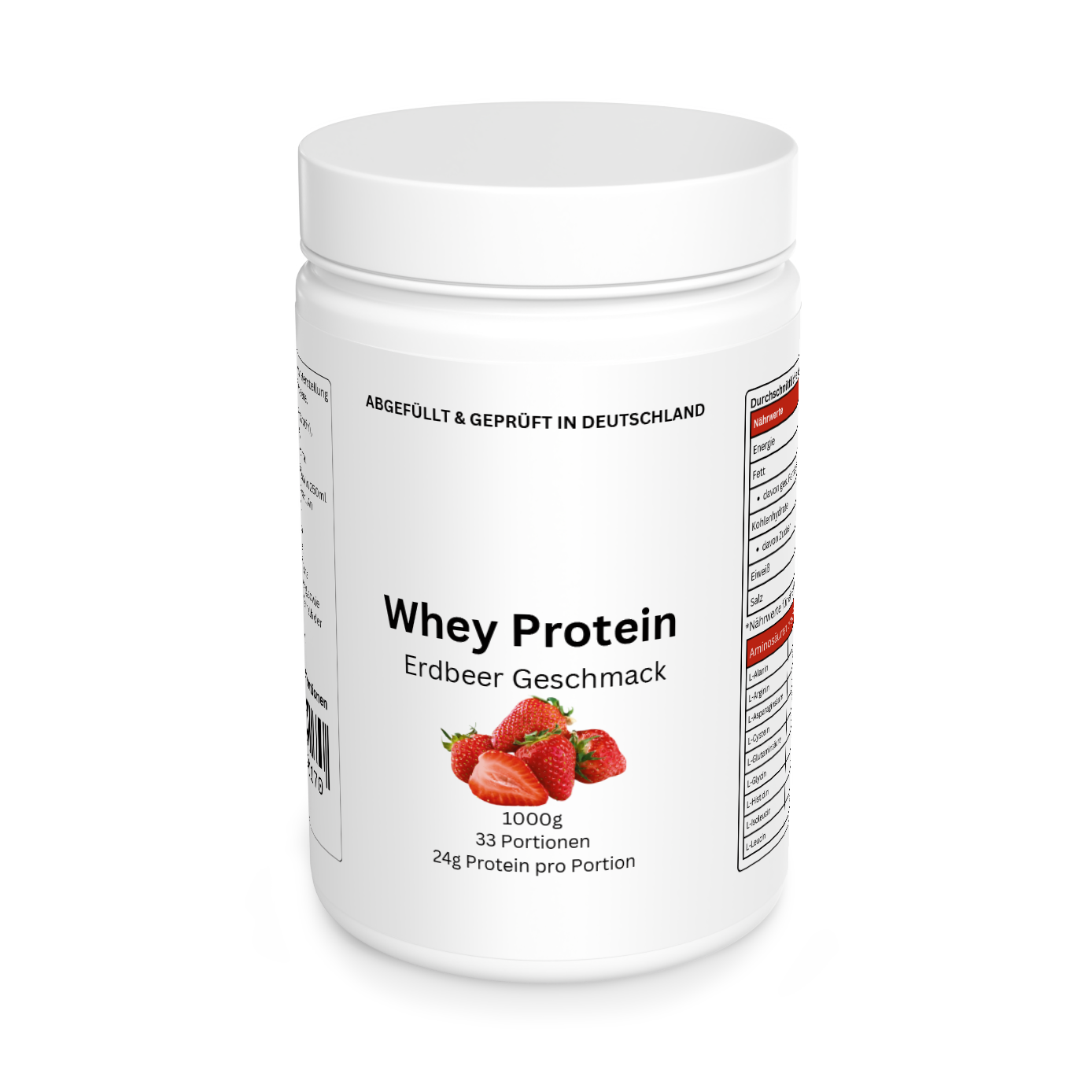 Premium Whey - Geschmack: Erdbeere